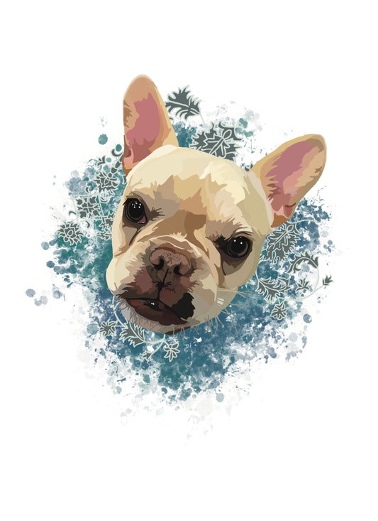 Digital Pet Portrait