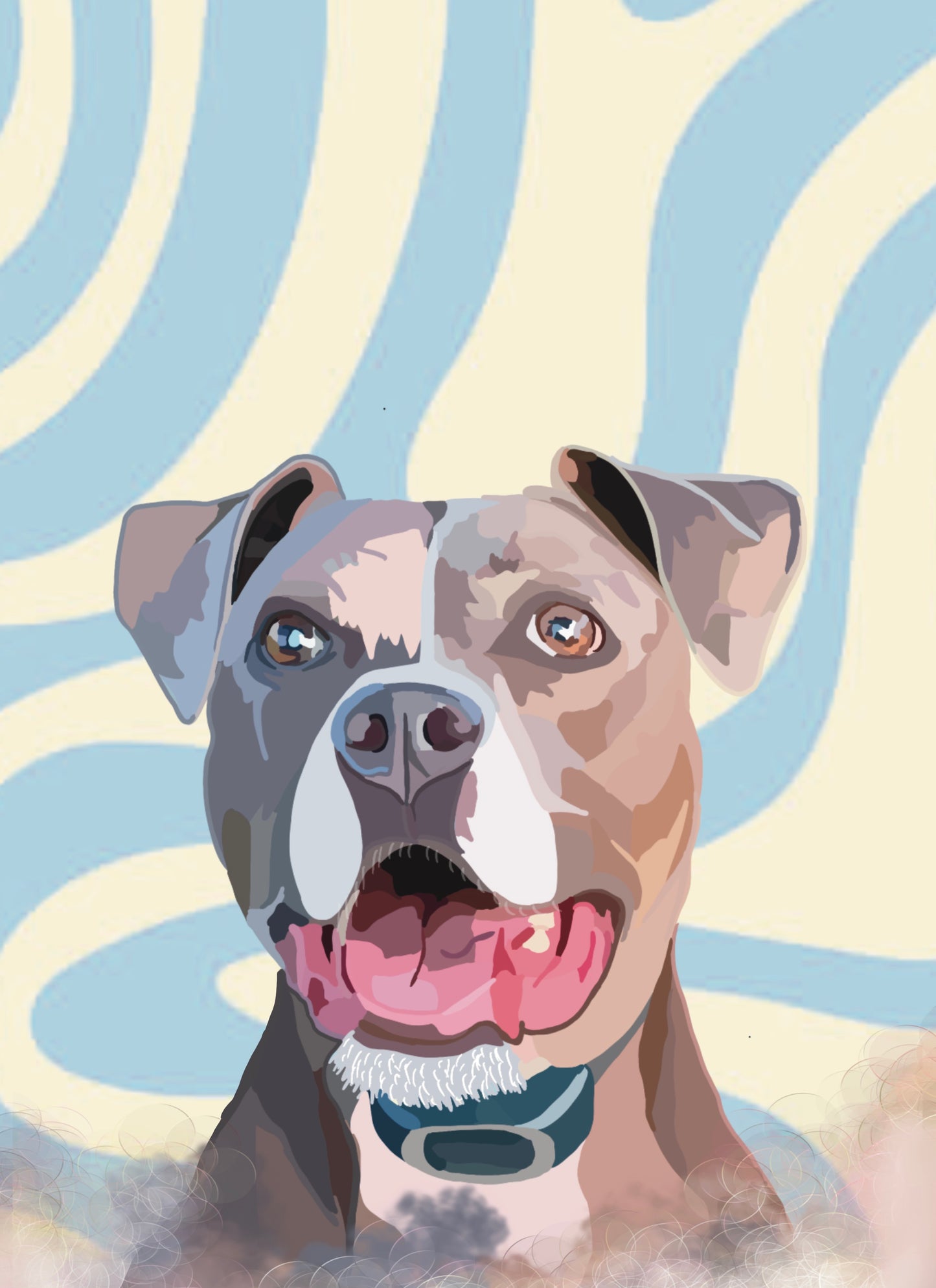 Digital Pet Portrait