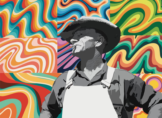 Lone Ranger in Color (print)